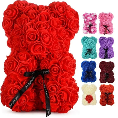 Eternal Rose Teddy Bear Gift™