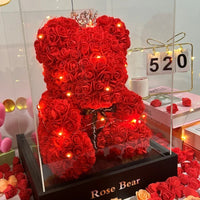 Eternal Rose Teddy Bear Gift™