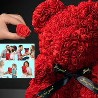Eternal Rose Teddy Bear Gift™
