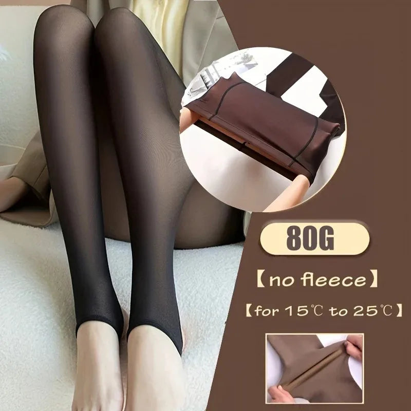 Warm Velvet High-Waisted Tights™ 2025