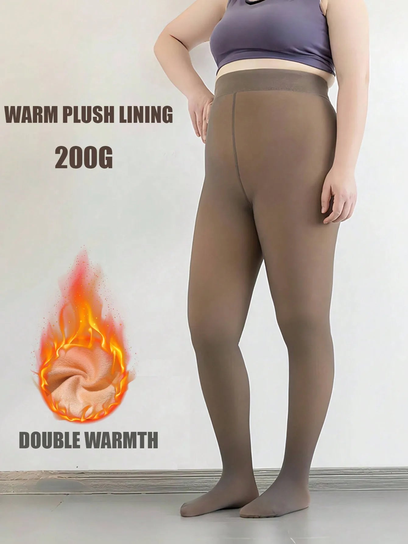 Warm Velvet High-Waisted Tights™ 2025